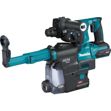 Makita GRH01ZW 40V max XGT Brushless Cordless 1-1/8" AVT Rotary Hammer w/ Dust Extractor, accepts SDS-PLUS bits, AFT, AWS Capable (Tool Only)