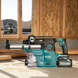 Makita GRH08M1W 40V max XGT Brushless Cordless 1-3/16" AVT Rotary Hammer Kit w/Dust Extractor, accepts SDS-PLUS bits, AFT, AWS Capable (4.0Ah) - 12