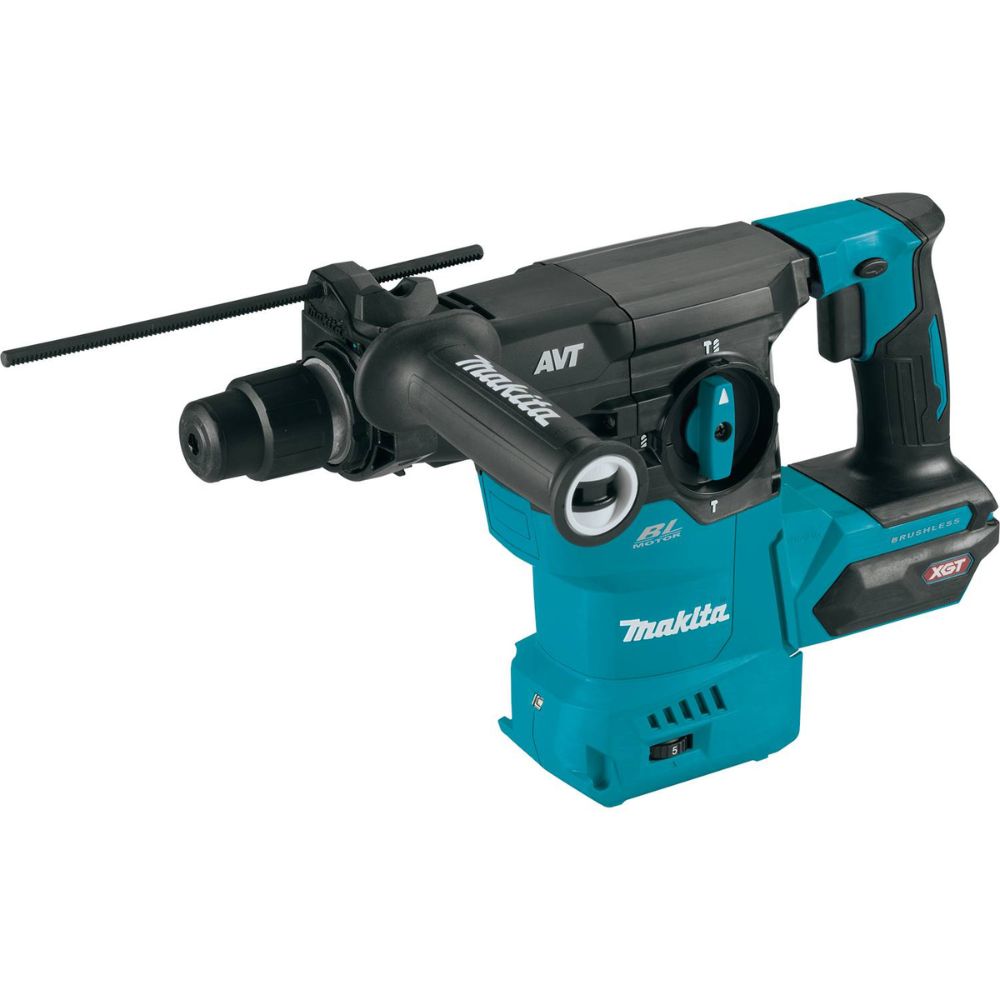 Makita GRH08Z 40V max XGT Brushless Cordless 1-3/16" AVT Rotary Hammer, accepts SDS-PLUS bits, AFT, AWS Capable, Tool Only - 3