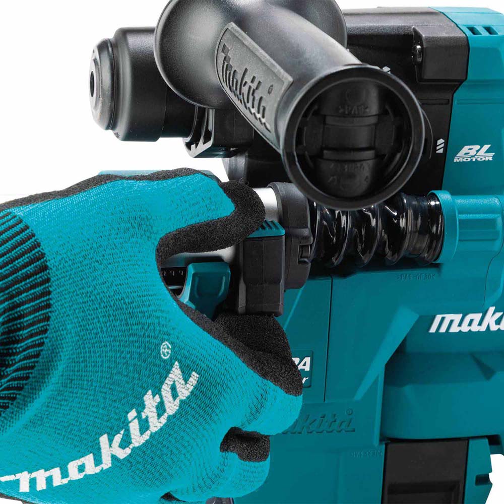 Makita GRH10D1W 40V max XGT Brushless Cordless 13/16" SDS-PLUS AVT Rotary Hammer Kit w/Dust Extractor, AFT, AWS Capable (2.5Ah) - 7