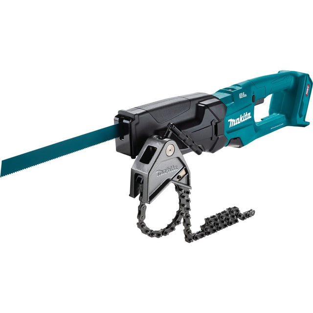Makita GRJ03Z 40V Max XGT Brushless Cordless Recipro Pipe Saw with Chain Vise 8-5/8 in Pipe Capacity Tool Only