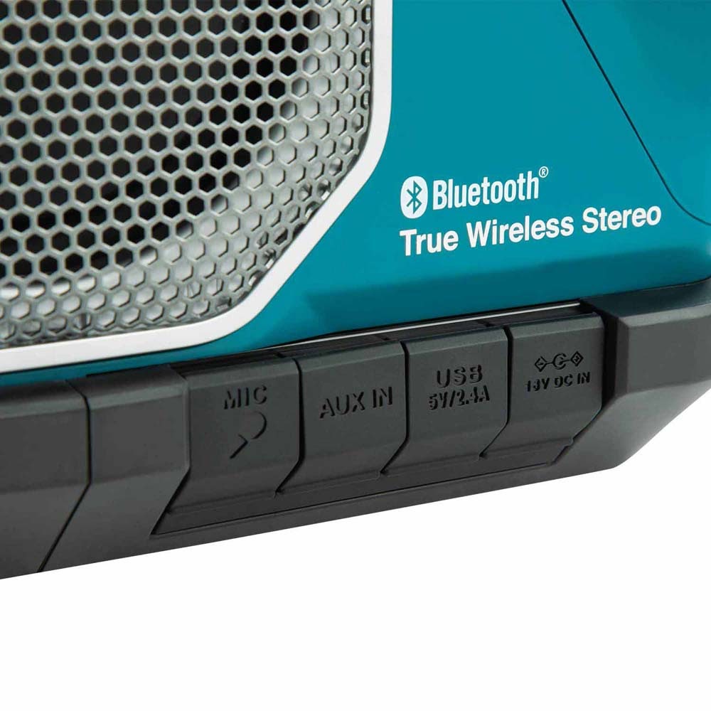 Makita GRM05 40V max XGT / 18V LXT Lithium?Ion Cordless/Corded Bluetooth Job Site Speaker (Tool Only) - 5