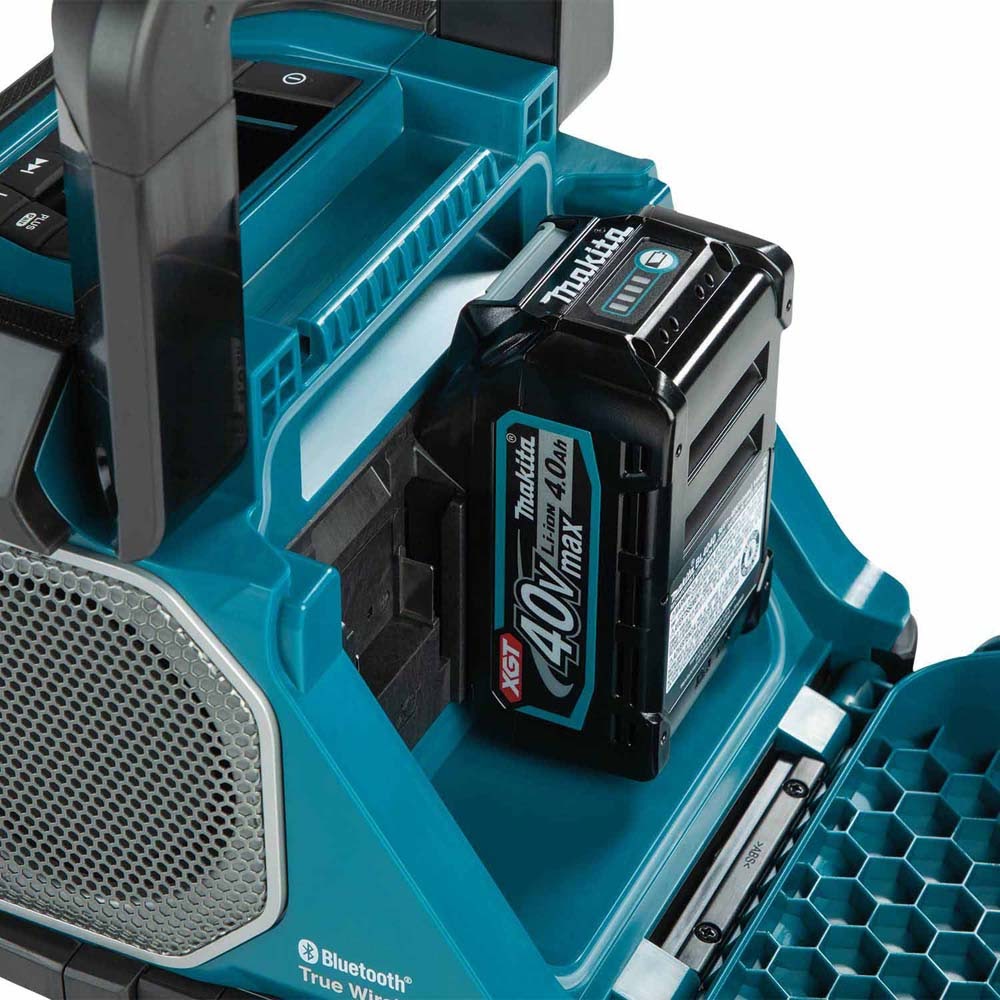 Makita GRM05 40V max XGT / 18V LXT Lithium?Ion Cordless/Corded Bluetooth Job Site Speaker (Tool Only) - 6