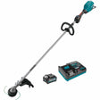 Makita GRU04M1 40V max XGT Brushless Cordless 17" String Trimmer Kit (4.0Ah)