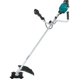 Makita GRU06T 40V max XGT Brushless Cordless Brush Cutter Kit with 10 in. 4-Tooth Blade (2 Batteries, Charger, Harness)