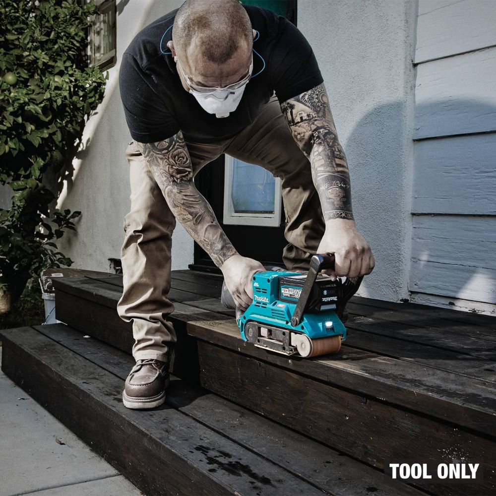 Makita GSB01Z 40V max XGT Brushless Cordless 3" x 21" Belt Sander, AWS Capable, Tool Only - 24