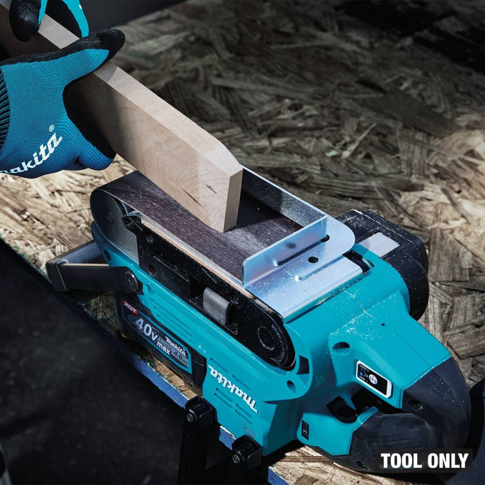 Makita GSB01Z 40V max XGT Brushless Cordless 3" x 21" Belt Sander, AWS Capable, Tool Only - 28