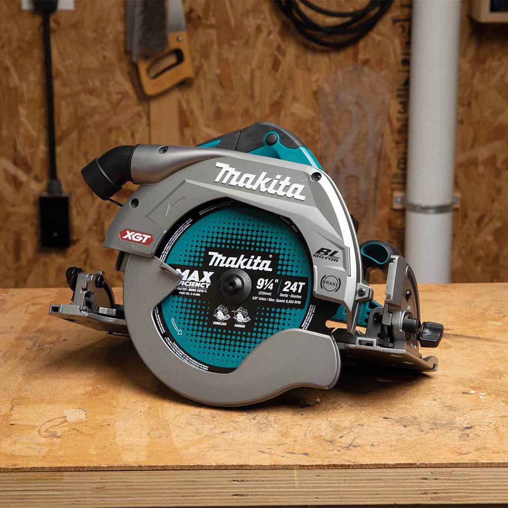 Makita GSH03Z 40V max XGT Brushless Cordless 9-1/4" Circular Saw with Guide Rail Compatible Base, AWS Capable, Tool Only - 3