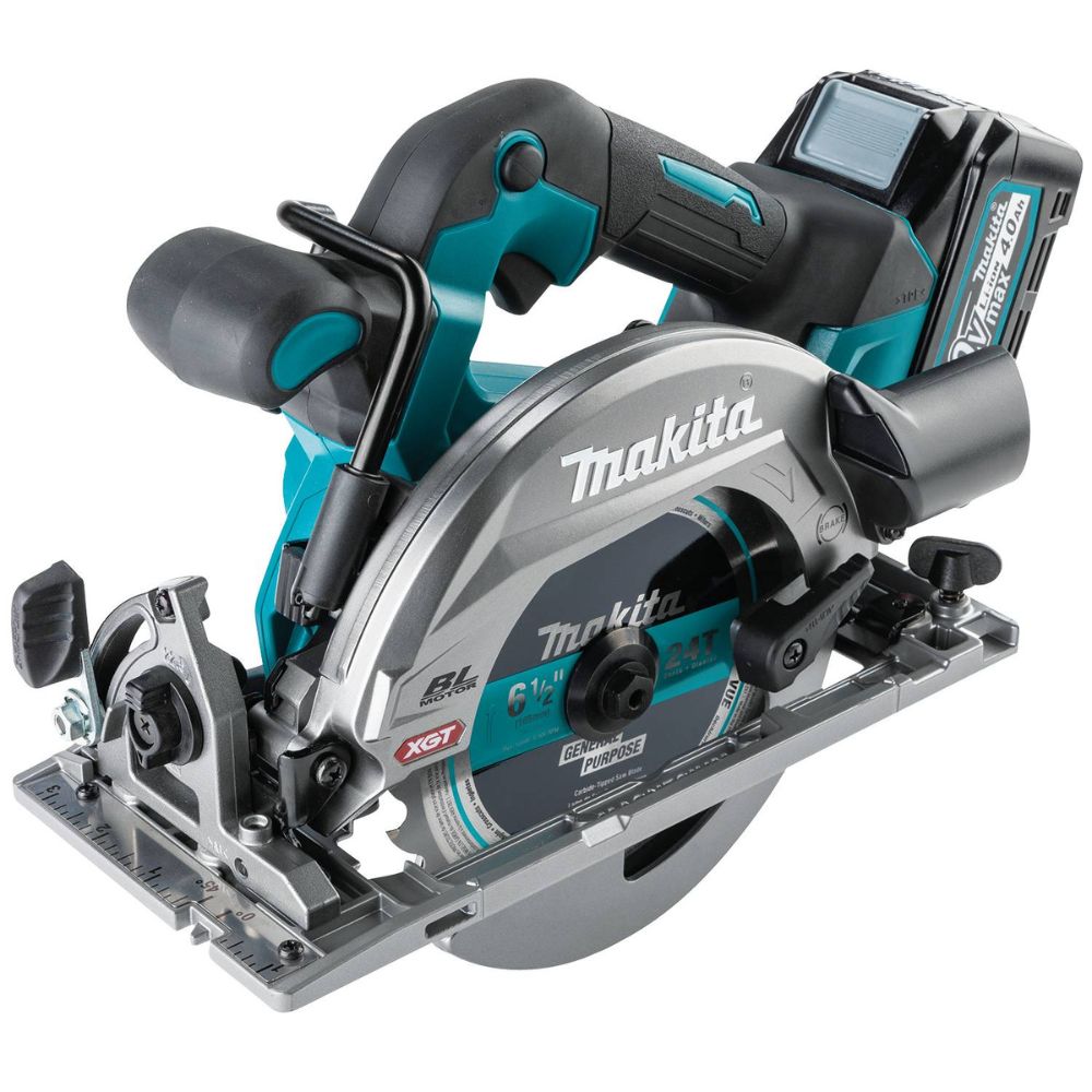 Makita GSH05M1 40V max XGT Brushless Cordless 6-1/2" Circular Saw Kit, AWS Capable (4.0Ah) - 4