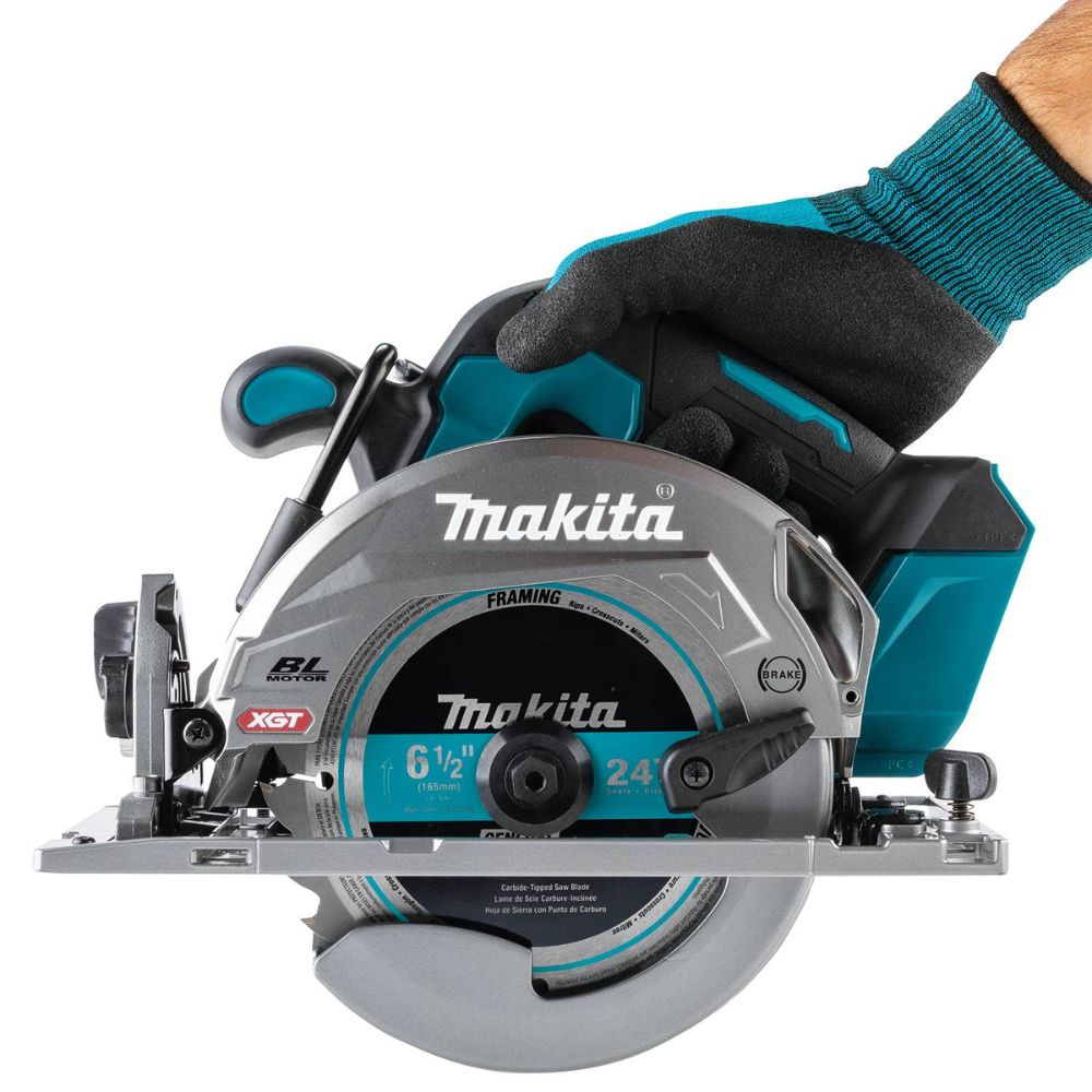 Makita GSH05Z 40V max XGT Brushless Cordless 6-1/2" Circular Saw, AWS Capable, Tool Only - 14