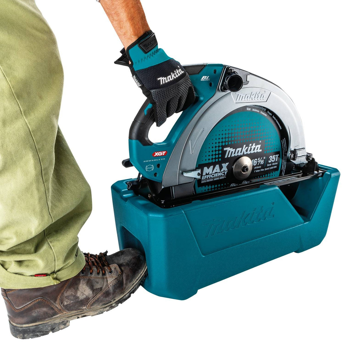 Makita GSH06Z 40V max XGT Brushless Cordless 16-5/16" Circular Saw Tool Only–High-Capacity Cordless - 5