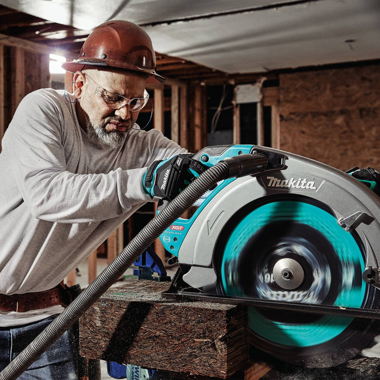 Makita GSH06Z 40V max XGT Brushless Cordless 16-5/16" Circular Saw Tool Only–High-Capacity Cordless - 27