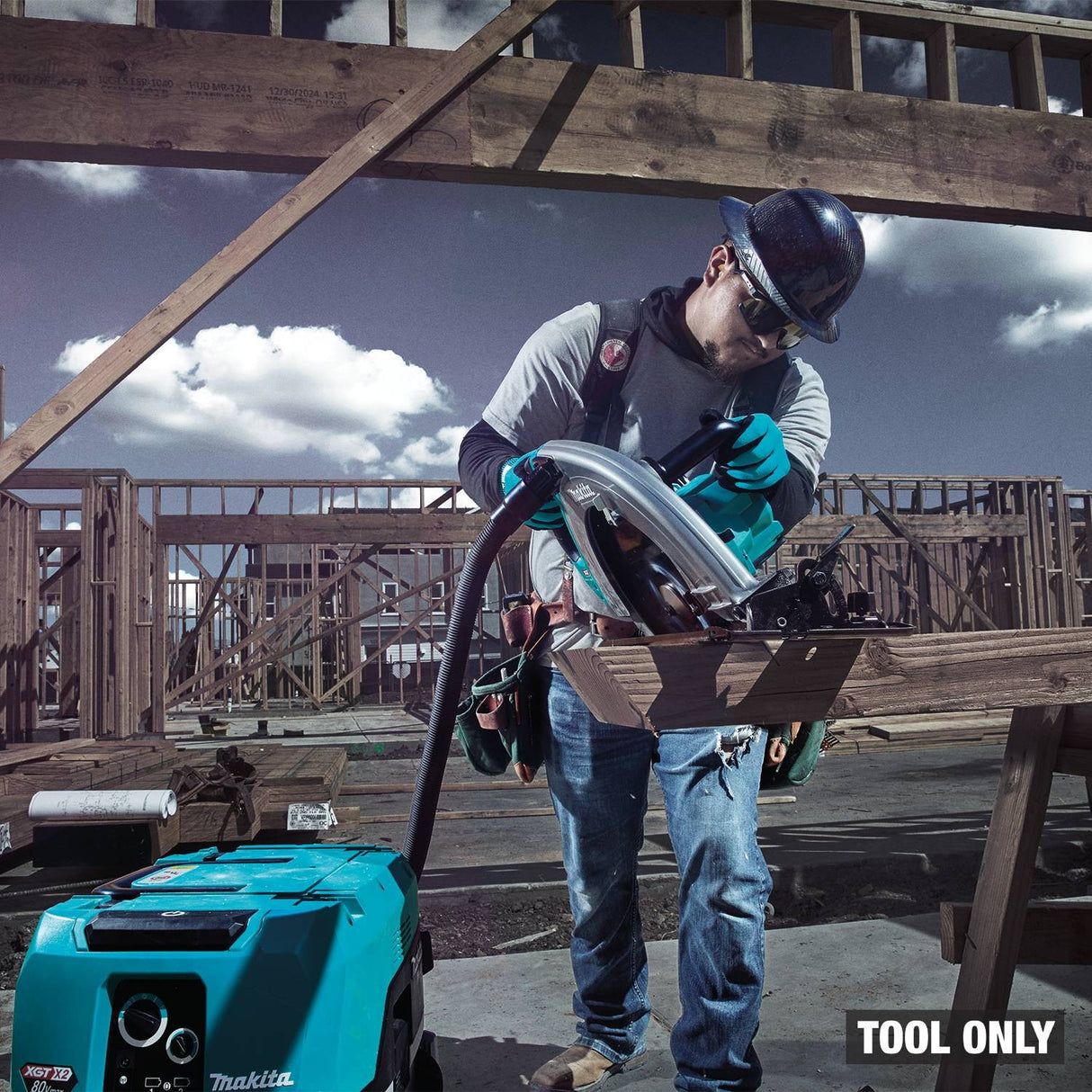 Makita GSH06Z 40V max XGT Brushless Cordless 16-5/16" Circular Saw Tool Only–High-Capacity Cordless - 31