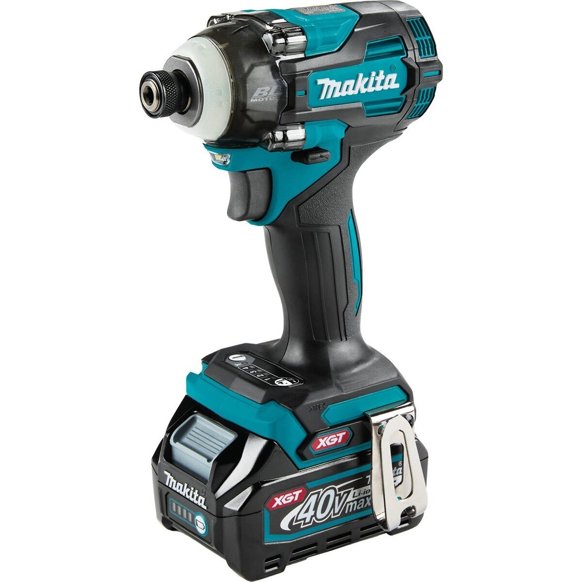 Makita GT202SU1D1 40V max XGT Brushless Cordless 2-Pc Combo Kit with Hammer Driver-Drill and Impact Driver (2 Batteries) - 4
