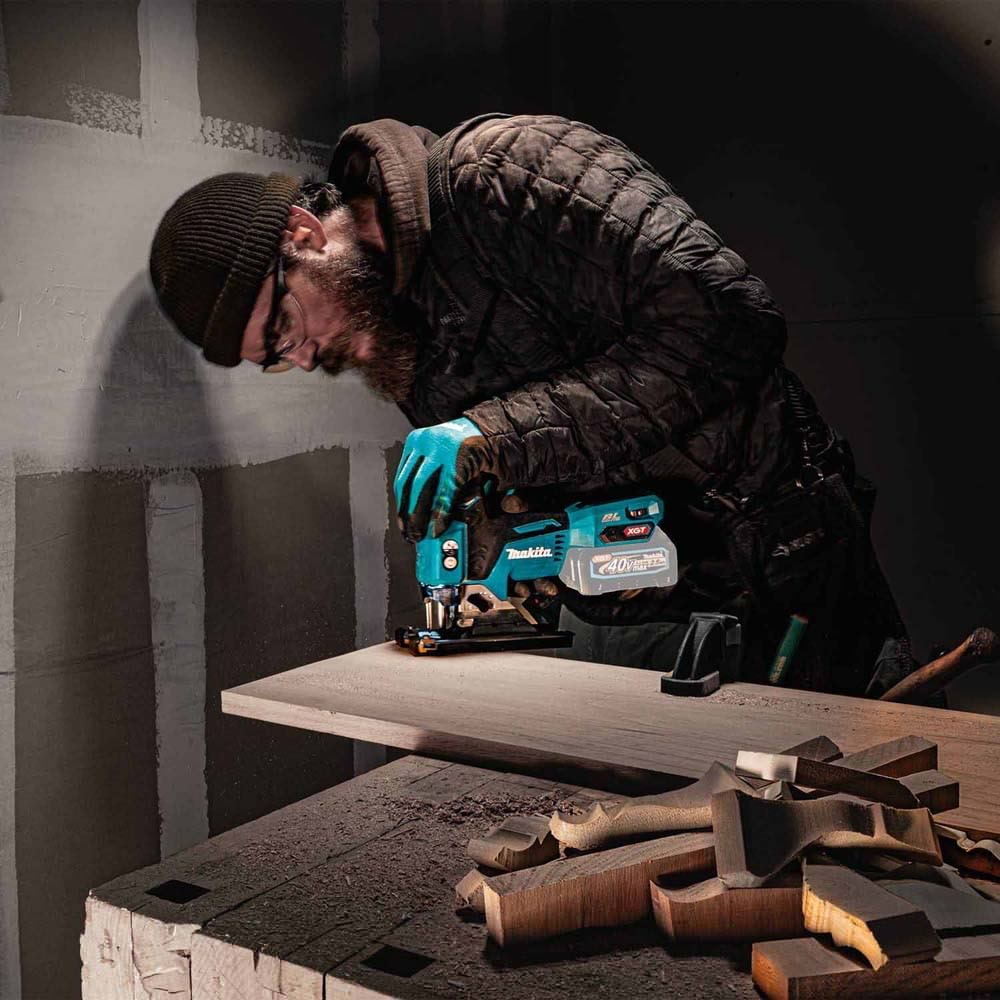 Makita GVJ01Z 40V max XGT Brushless Cordless Barrel Grip Jig Saw, Tool Only - 12
