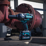 Makita GWT03D 40V max XGT Brushless Cordless 4-Speed High-Torque 1/2" Sq. Drive Impact Wrench Kit w/ Detent Anvil (2.5Ah) - 16