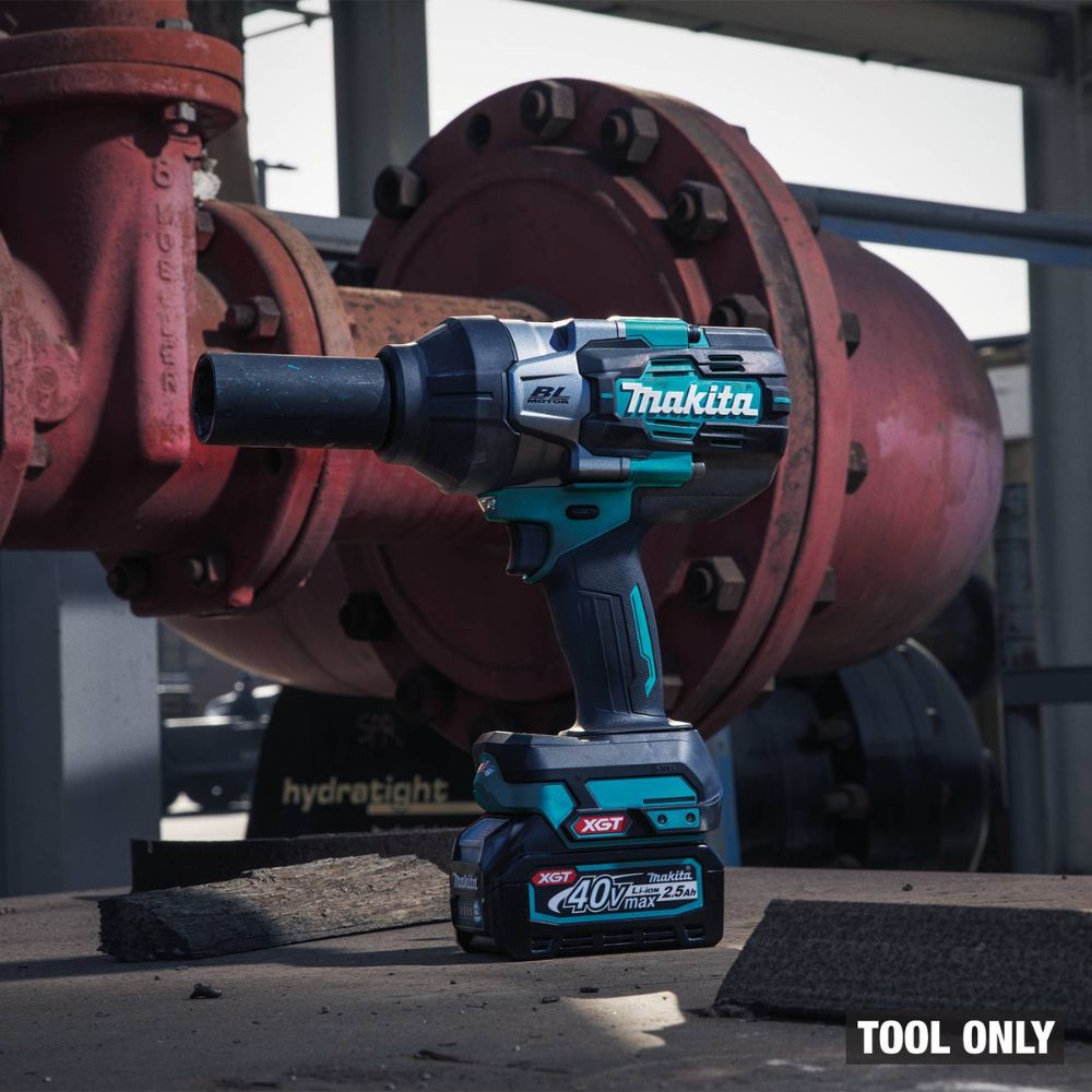 Makita GWT03Z 40V max XGT Brushless Cordless 4-Speed High-Torque 1/2" Sq. Drive Impact Wrench w/ Detent Anvil, Tool Only - 13