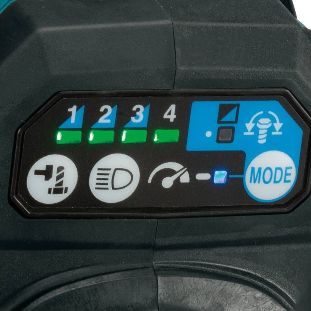 Makita GWT07Z 40V max XGT Brushless Cordless 4-Speed Mid-Torque 1/2" Sq. Drive Impact Wrench w/ Friction Ring Anvil (Tool Only) - 5