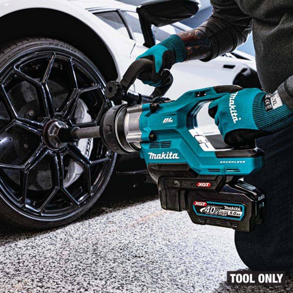 Makita GWT10Z 40V max XGT Brushless 4-Sp 1" Sq. Drive Anvil Impact Wrench w/ Friction Ring,Tool Only - 9