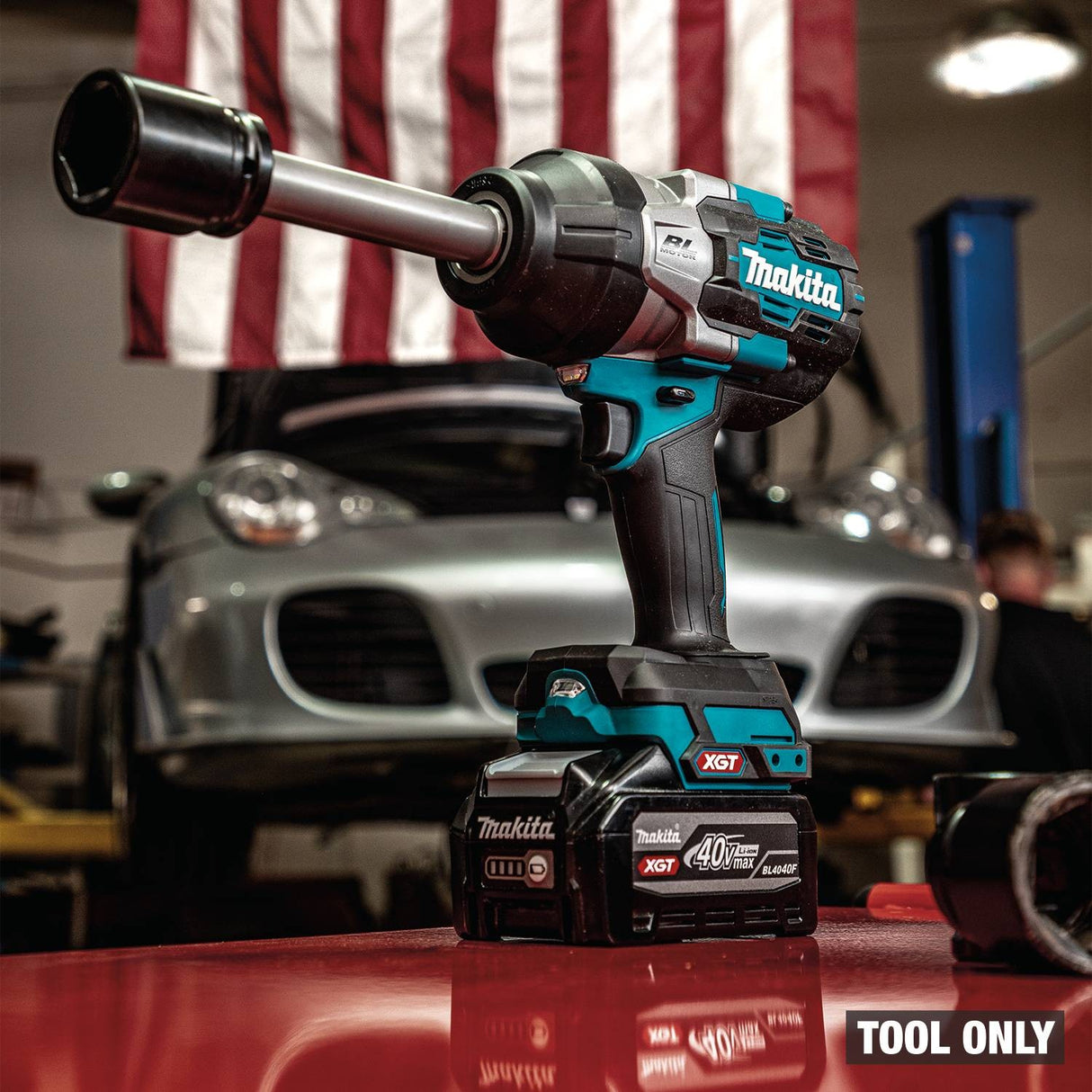 Makita GWT11Z 40V Max XGT Brushless Cordless  3/4" Sq. Drive Extended Anvil Impact Wrench Tool Only - 19