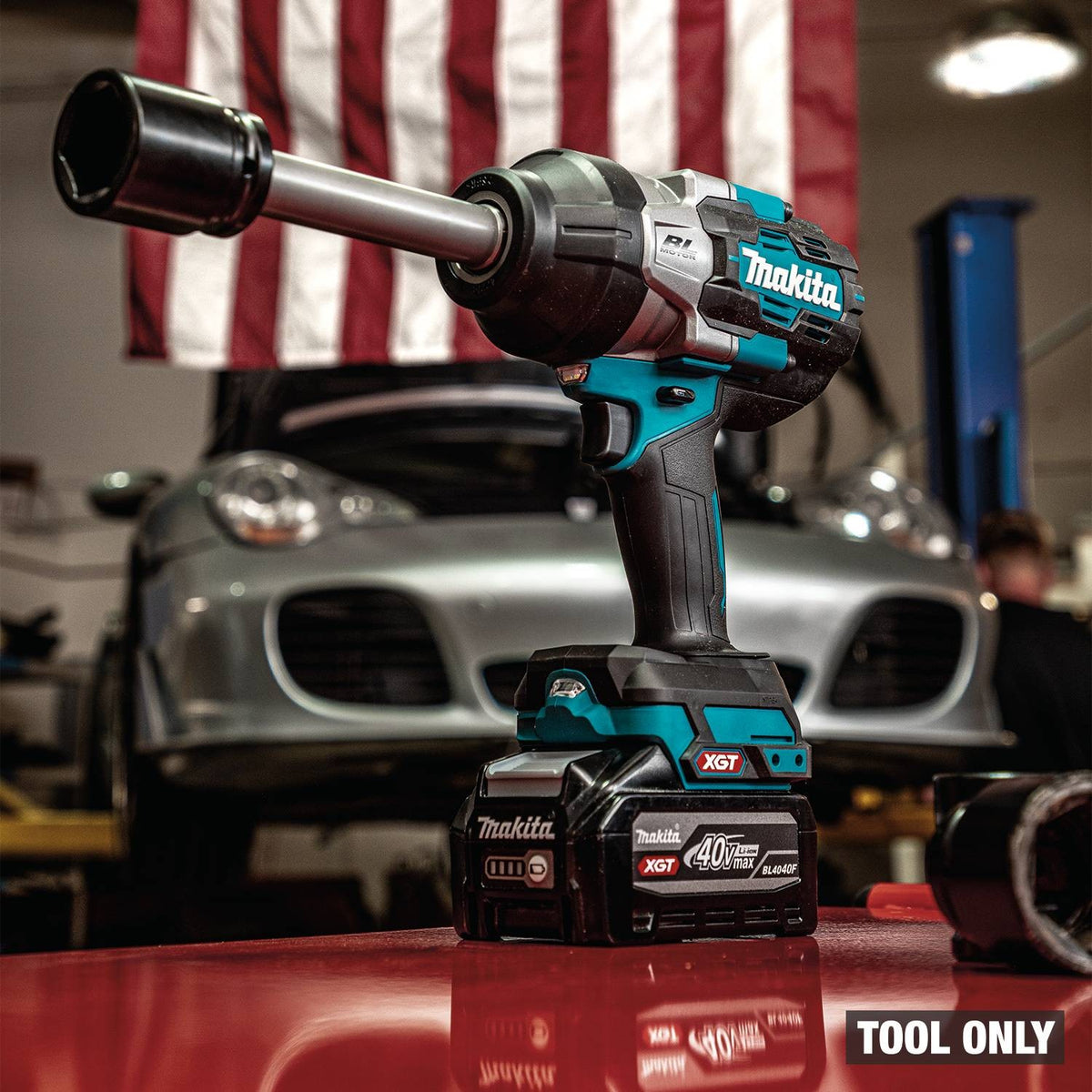 Makita GWT11Z 40V Max XGT Brushless Cordless  3/4" Sq. Drive Extended Anvil Impact Wrench Tool Only - 19