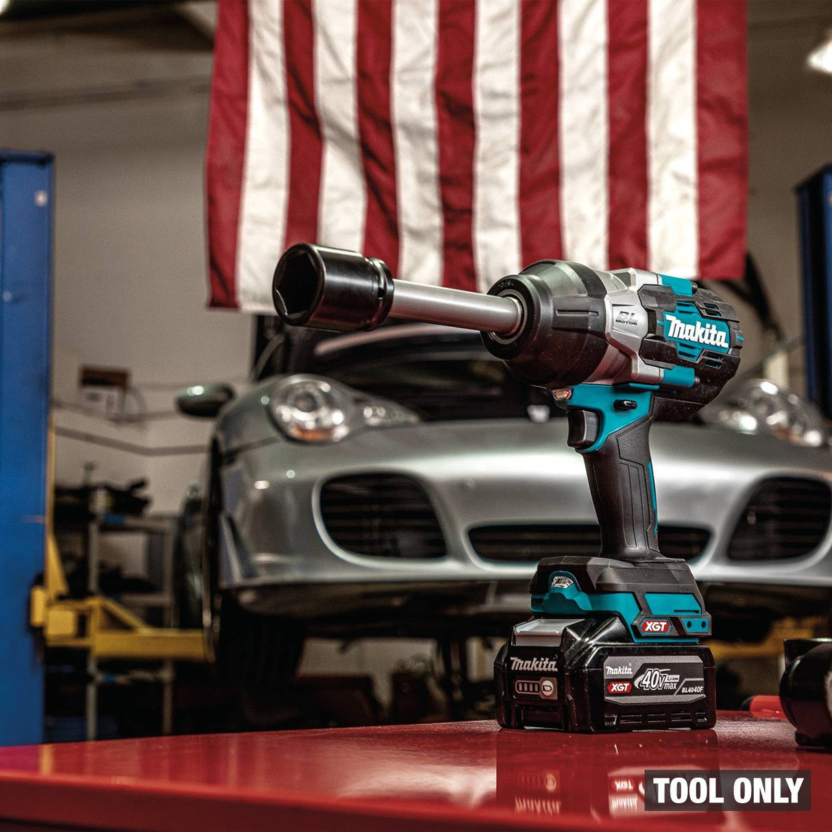 Makita GWT11Z 40V Max XGT Brushless Cordless  3/4" Sq. Drive Extended Anvil Impact Wrench Tool Only - 20