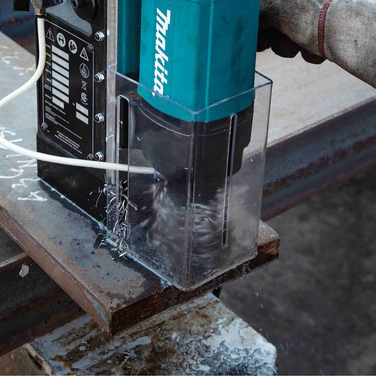 Makita HB350 1-3/8" Magnetic Drill - 5