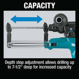 Makita HR2653 1" SDS-PLUS AVT Rotary Hammer, HEPA Dust Extractor (Pistol Grip) - 13