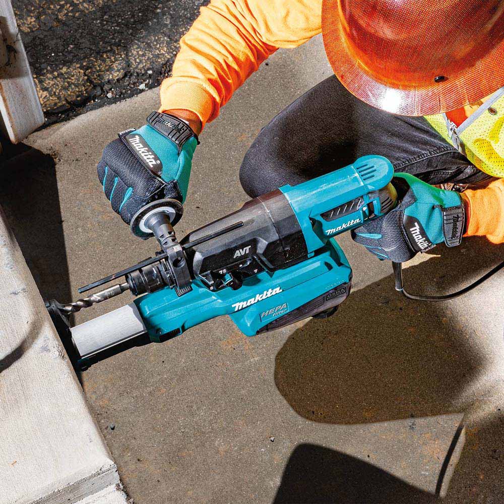 Makita HR2653 1" SDS-PLUS AVT Rotary Hammer, HEPA Dust Extractor (Pistol Grip) - 20