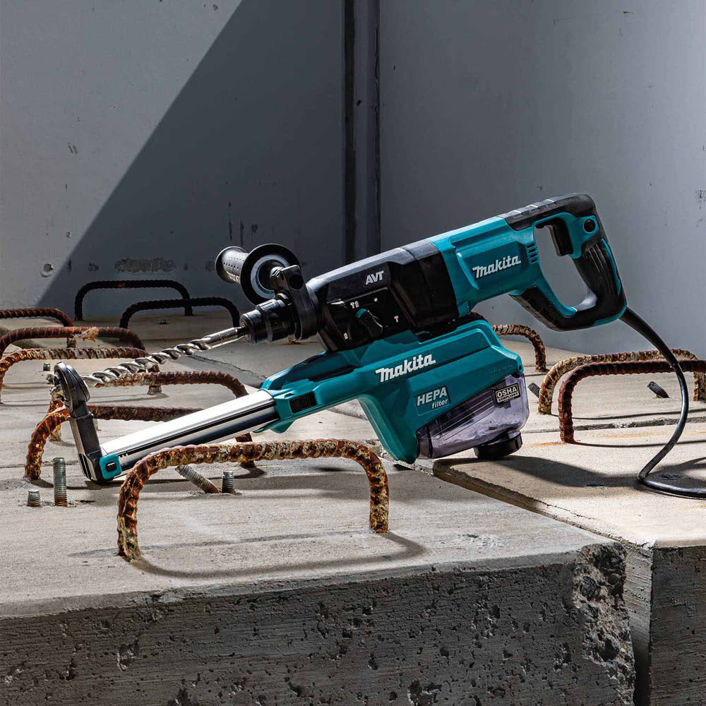 Makita HR2663 1" SDS-PLUS AVT Rotary Hammer, w/ HEPA Dust Extractor (D-handle) - 20