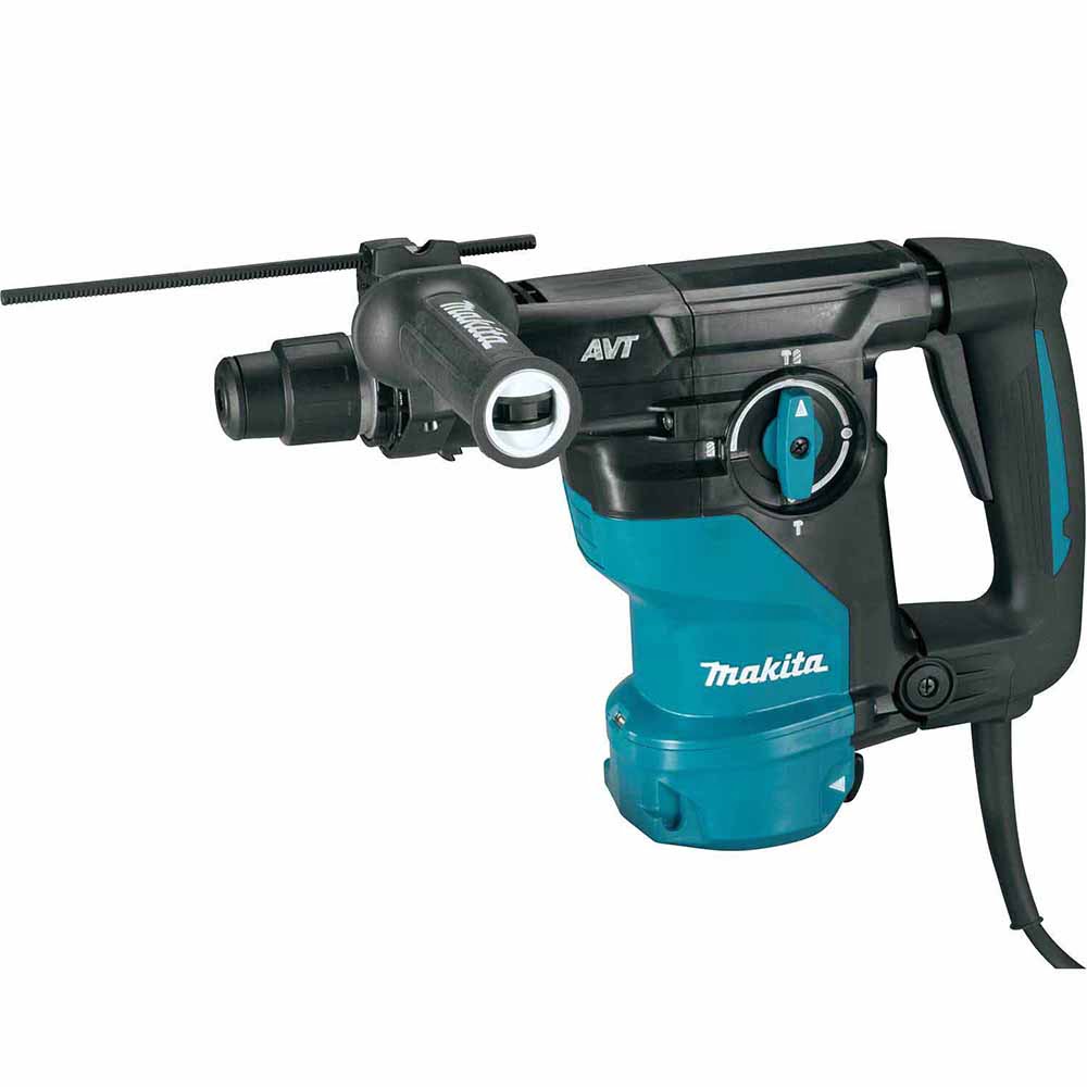 Makita HR3011FCK 1-3/16'' AVT® Rotary Hammer, accepts SDS-PLUS bits (L-Shape) - 2