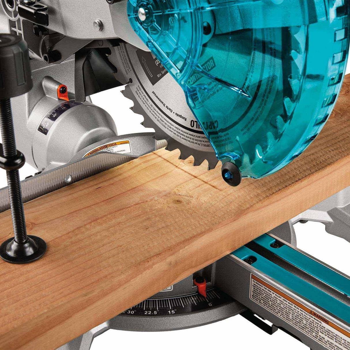 Makita LS1110F 10 in. Sliding Compound Miter Saw with LED Cut Line, 13A Motor, 4,500 RPM (Tool Only) - 4