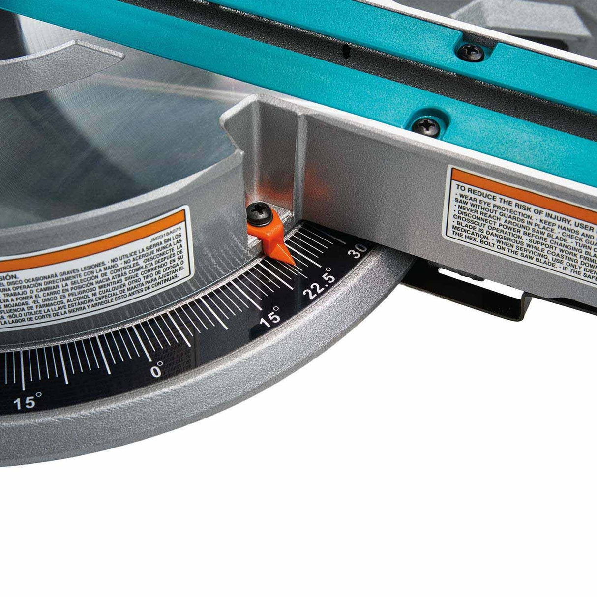 Makita LS1110F 10 in. Sliding Compound Miter Saw with LED Cut Line, 13A Motor, 4,500 RPM (Tool Only) - 8