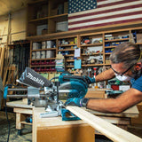 Makita LS1110F 10 in. Sliding Compound Miter Saw with LED Cut Line, 13A Motor, 4,500 RPM (Tool Only) - 11