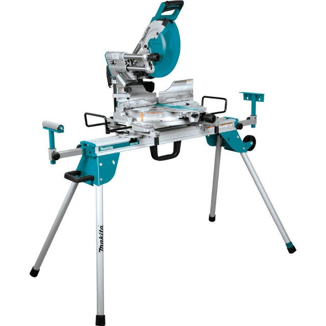 Makita LS1219LX 12" Dual-Bevel Sliding Compound Miter Saw, laser, stand