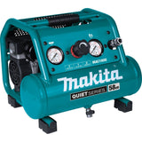 Makita MAC100QK1 Quiet Series 1/2 HP, 1 Gallon Compact, Oil-Free, Electric Air Compressor, and 18 Gauge Brad Nailer Combo Kit - 4