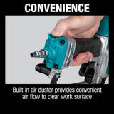 Makita MAC100QK1 Quiet Series 1/2 HP, 1 Gallon Compact, Oil-Free, Electric Air Compressor, and 18 Gauge Brad Nailer Combo Kit - 23