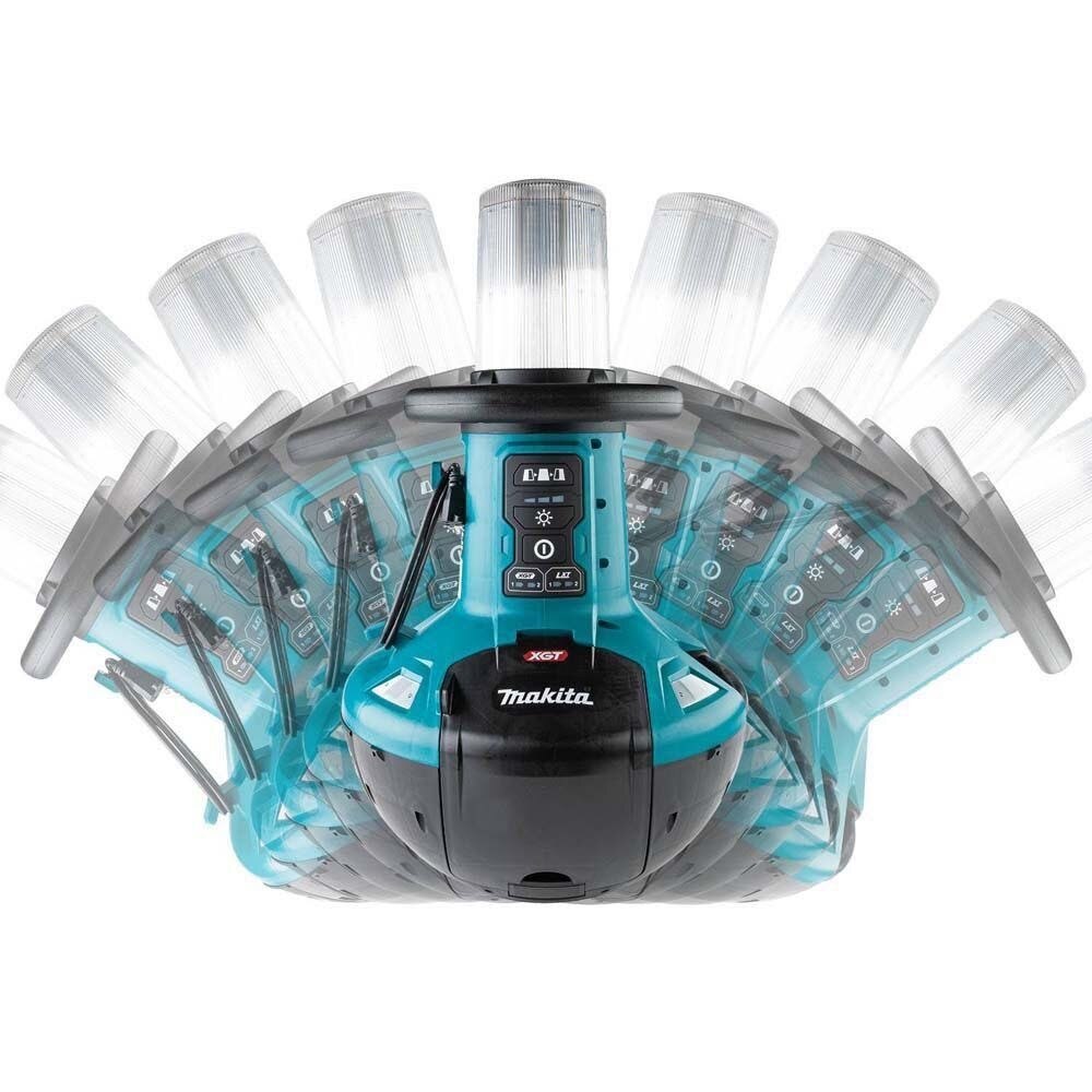 Makita ML010G 40V max XGT Cordless Upright LED Area Light (Tool Only) - 8