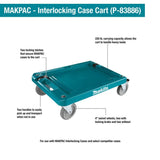 Makita P-83886 MAKPAC Interlocking Case Cart - 2