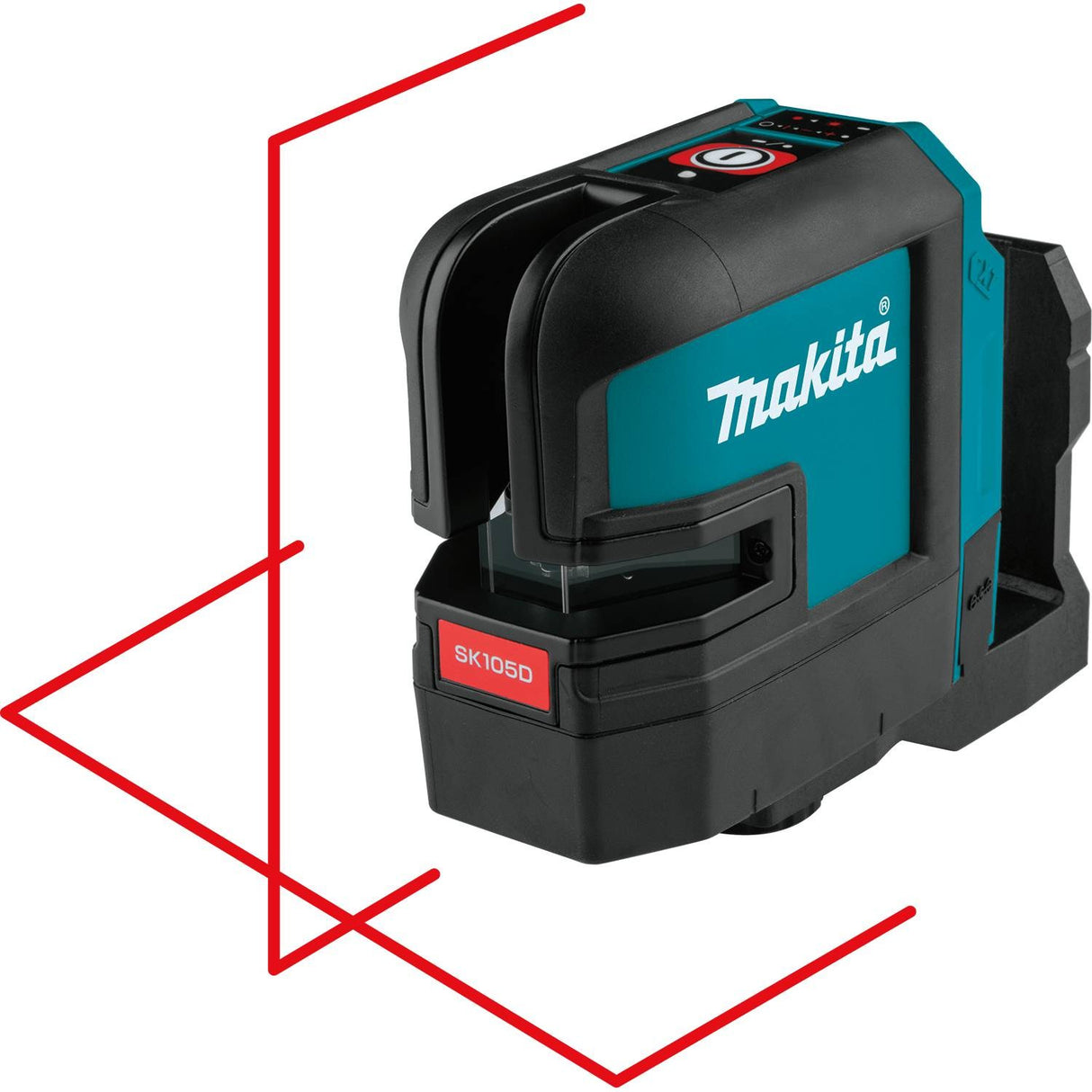 Makita SK105DZ 12V Max CXT Self-Leveling Cross-Line Red Beam Laser - 3