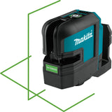 Makita SK105GDZ 12V Max CXT Self-Leveling Cross-Line Green Beam Laser - 6