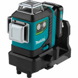 Makita SK700GDNAJ 12V max CXT Self-Leveling 360° 3-Plane Green Laser Kit - 9