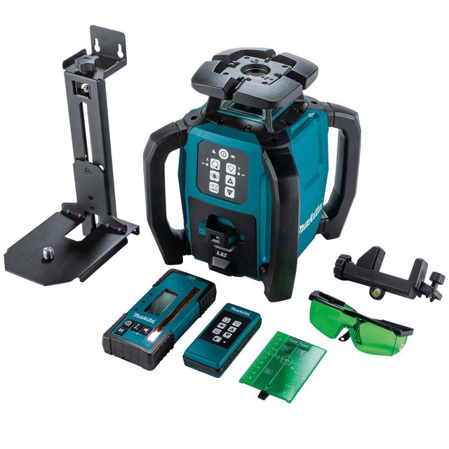 Makita SKR001Z 18V LXT Green Dual Slope 360 Degree Rotary Laser Level 2600 ft with Case (Tool Only)