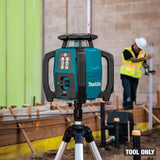 Makita SKR001Z 18V LXT Green Dual Slope 360 Degree Rotary Laser Level 2600 ft with Case (Tool Only) - 13