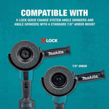 Makita T-03894-3 X-LOCK 4-1/2 Inch Type 29 Angled Flap Disc, 40 Grit for Metal and Stainless Steel (3 Pack) - 5