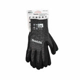 Makita T-04139 Advanced FitKnit Cut Level 7 Nitrile Coated Dipped Gloves (Small/Medium) - 7