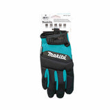 Makita T-04210 100% Genuine Leather-Palm Performance Gloves (Medium) - 4