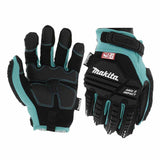 Makita T-04276 Advanced ANSI 2 Impact-Rated Demolition Gloves (Medium)