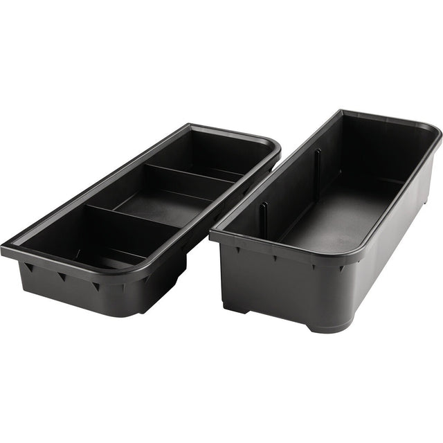 Makita T-92134 MAKTRAK Storage Tray Set for Medium Tool Box, impact-resistant copolymer (2 Piece Set)