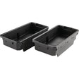 Makita T-92184 MAKTRAK Low-Profile Medium Organizer Bin Set, Impact-Resistant Copolymer (2 Pack)